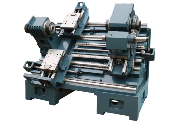 雙主軸雙刀塔帶尾座